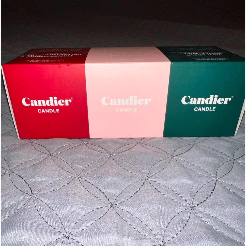 Candier Christmas Candles